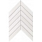 Atlas Concorde Marvel Stone 9SCD Bianco Dolomite Chevron Wall 30,5x25