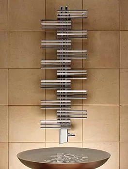 Полотенцесушитель стальной Zehnder YSC-180-060 (1772х600) водяной, цвет: хром