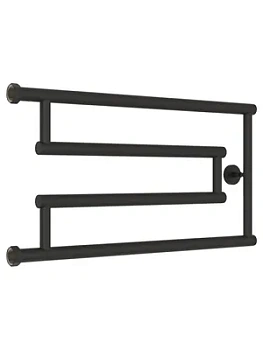 СУНЕРЖА model "G+" Полотенцесушитель 320x650, верт.подкл., темный титан муар, 15-4051-3265