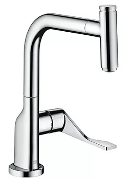 Смеситель Axor Select 39861000 для кухни, с выдвижным изливом, хром
