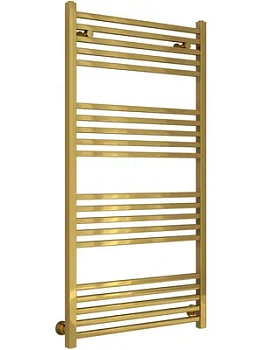 СУНЕРЖА Полотенцесушитель 1200х600 (20 ступ.) золото, нижнее подкл. 03-0250-1260
