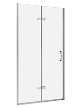 Душевая дверь ABBER AG08070P (700х1950) складная, стекло 6мм прозрачное/хром