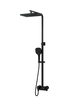 Смеситель IDDIS Push Control, верхний/ручной душ, 3 режима, черный матовый SLIBLBTi06