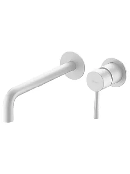 Смеситель Boheme 465-MW для раковины, встраиваемый, однозахватный, белый мат