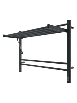 Полотенцесушитель TERMINUS П8 (ШВ:800х600) электро, КС, sensor quick touch, черный муар