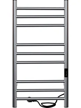 Полотенцесушитель Indigo 800х400 (таймер, скрыт.монт, унив.подкл) Graphite Metallic
