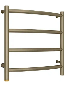 СУНЕРЖА Полотенцесушитель 500х500 золотой шелк, левый, 32-0830-5050