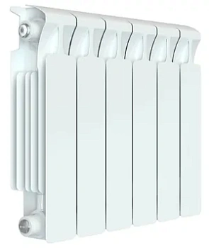 Радиатор биметаллический RIFAR 350 (425х480х100) бок. подкл, 6 секций, 828Вт, белый