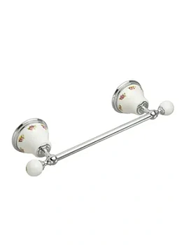 Migliore Полотенцедержатель 30 см керамика с декором, хром ML.PRO-60.541.CR