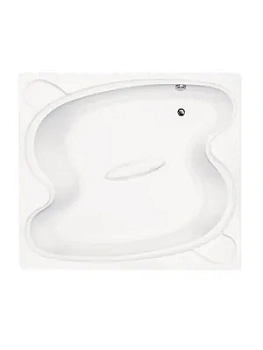 Ванна акриловая VAGNERPLAST 194 (1940х1700х520) нестандартная, белая VPBA197HEL2X-04