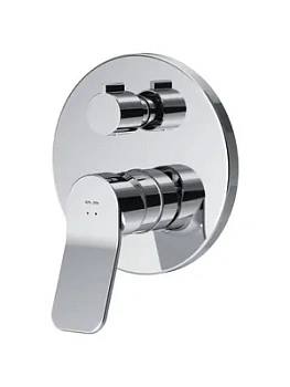 Смеситель AM.PM для ванны/душа, встраиваемый, однозахватный, на 3 потребителя, хром F85A55000