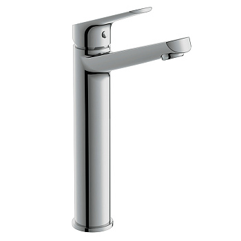 Смеситель для раковины Cersanit 63038 высокий, однорычажный, хром