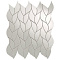 Fap Ceramiche Roma Gold fQMU Onice Neve Leaves  Brillante 25,9x30,9