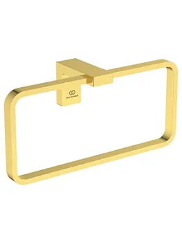 Полотенцедержатель-кольцо Ideal Standard CONCA T4502A2, цвет: полированное золото