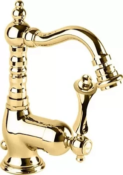 Смеситель CEZARES -BSM2-03/24-M для биде, донный клапан, золото