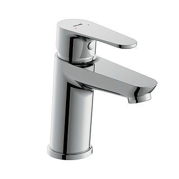 Смеситель для раковины Cersanit 63030 однорычажный со сливным гарнитуром, хром