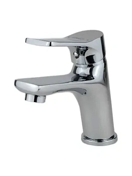 Смеситель для умывальника ESKO EG 26 однозахватный, без д/к, длина излива 118 мм, цвет: хром