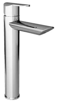 Смеситель CEZARES -LC11-01-Cr для умывальника, однозахватный, с донным клапаном, высокий излив