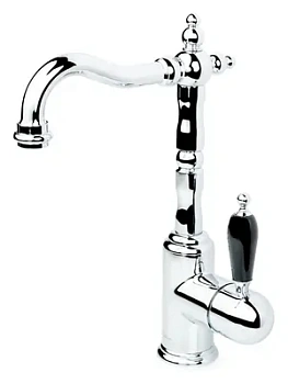 Смеситель Boheme Tradizionale Chromo 262-BLC для раковины, на 1 отверстие, однозахватный, хром