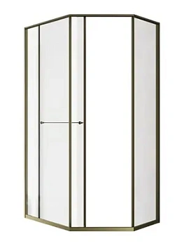 Душевой уголок левый Радомир (1200х900х2200)стекло 8мм прозр/бронза 1-10-4-1-0-354