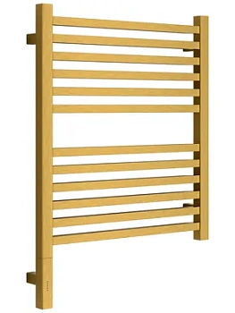 СУНЕРЖА Полотенцесушитель 600х500 состаренная латунь, МЭМ левый, 051-5900-6050