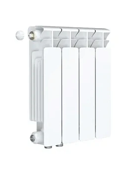 Радиатор биметаллический Rifar Ventil BVL 350 нижнее левое подключение, 4 секции, 556 Вт