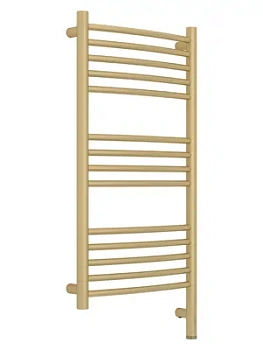 СУНЕРЖА выгнутая Полотенцесушитель 800х400 шампань матовая МЭМ правый 022-6003-8040