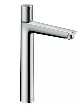 Смеситель Hansgrohe Talis Select E 71752000 для раковины, однорычажный, со сливным гарнитуром, хром