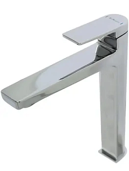 Смеситель для раковины BelBagno -LMC-CRM-W0 однозахватный, высокий излив 237мм, хром