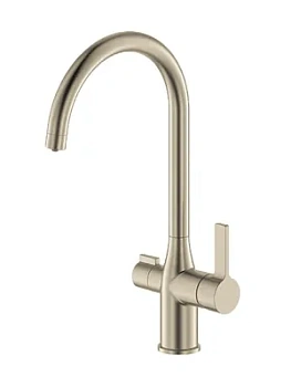 Смеситель IDDIS для кухни PURBNFJi05 с каналом для фильтрованной воды, цвет нерж.сталь