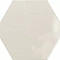 Geometry Hex Creme  15X17.3