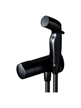 Смеситель AM.PM TouchReel встраиваемый, с гигиеническим душем, черный F0H85A522