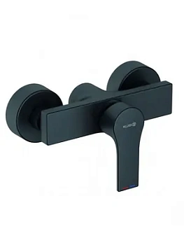 Смеситель KLUDI SL для душа, настенный, однозахватный, черный матовый 488703965