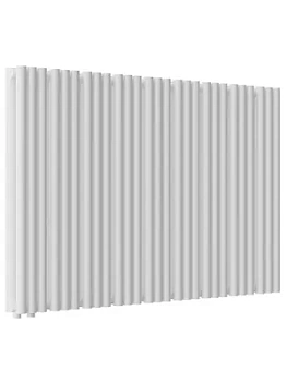 Радиатор стальной Empatiko V LR2 двухтруб 1072х536х122 27 сек НЗ.подкл, 3124Вт, Mild White
