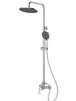 Душевая система BelBagno -DOCM-CRM смеситель для душа настенный,ручной и тропический душ, хром