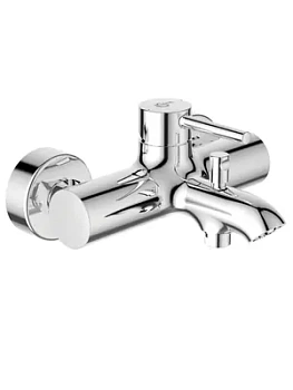 Смеситель для ванны/душа Ideal Standard BC199AA настенный, однозахватный цвет: хром