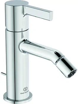 Ideal Standard Смеситель для биде BC784AA однозахватный, донный клапан, хром