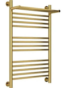 СУНЕРЖА Полотенцесушитель 800х500 (14 ступ) золото,унив.под. 3/4" 03-0223-8050