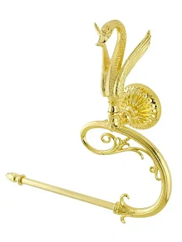 Migliore Полотенцедержатель 35 см закругленный, золото 26228