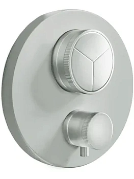 Смеситель для душа Almar термостат, встраиваемый на 3 потребителя, цвет никель брашированный E176633.NB