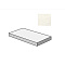 Sant Agostino Paradiso CSAGSPIV12 Gradone Angolare Sx Ivory 33x120