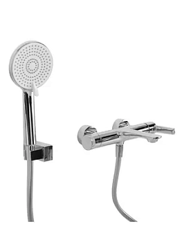 Смеситель CEZARES -VD-01 для ванны/душа, настенный, однозахватный, ручной душ, хром