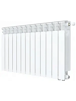 Радиатор биметаллический Rifar Ventil BVR 500 нижнее правое подключение, 13 секции, 2561 Вт