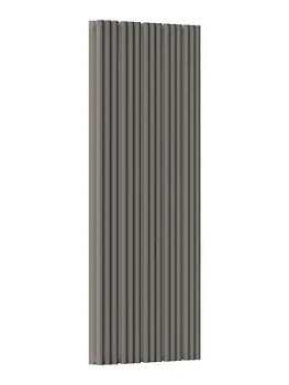Радиатор стальной Empatiko V S2 двухтруб 592х2036х122 15 сек бок.подкл, 6137Вт, Enigmatic Grey