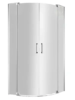 Душевой уголок CEZARES SLIDER (900-1000х900-1000х1950) R-2-90/100-C-Cr стекло прозр., профиль хром