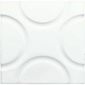 Adex Neri ADNE4128 Liso Geo Blanco Z 15x15