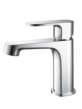 Смеситель для раковины Aquatek AQ1210CR однозахватный, излив 99мм, б/дон. клапана, цвет: хром