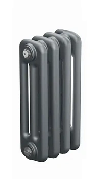 Радиатор стальной трехтрубчатый RIFAR 3057- 4 секции, титан, боковое подключение