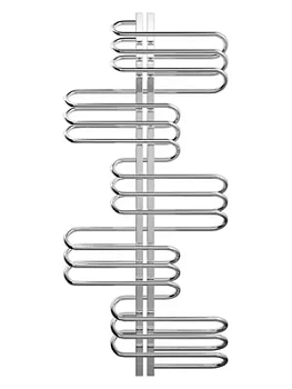 GROTA Полотенцесушитель электрический 700x1575 полиров. нерж.сталь, 600 Вт