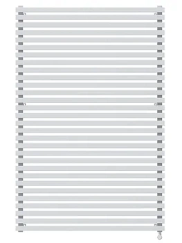 Радиатор КЗТО 60 H 300-36 R нижнее правое подключение, RAL 1T104S9016 белый муар